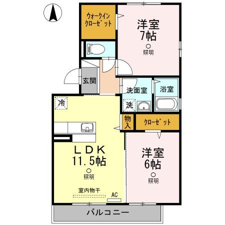 3階の間取り図