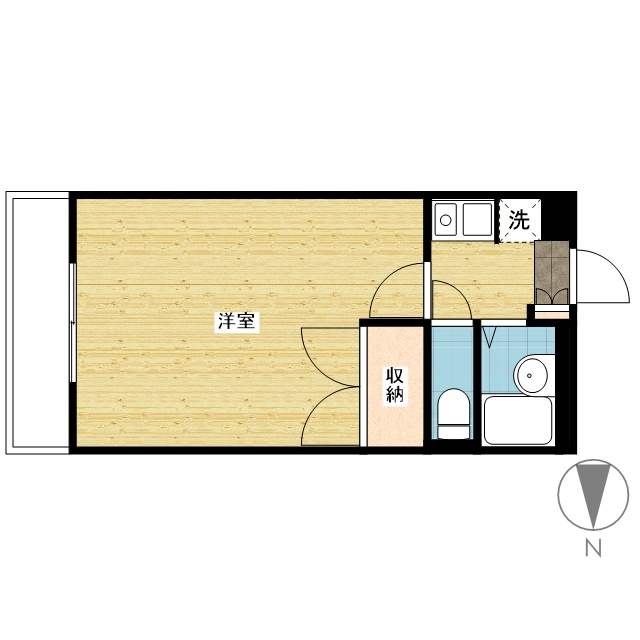 2階の間取り図