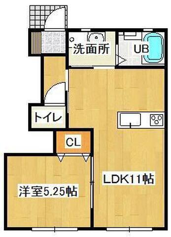 1階の間取り図