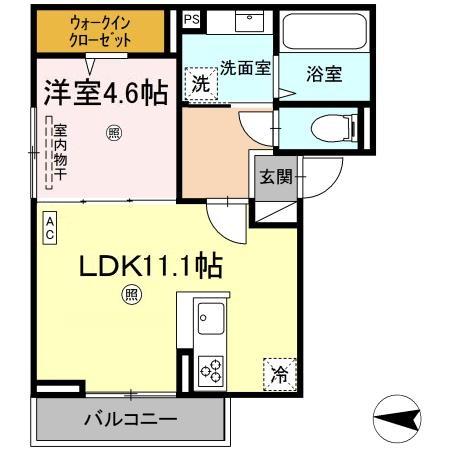 3階の間取り図