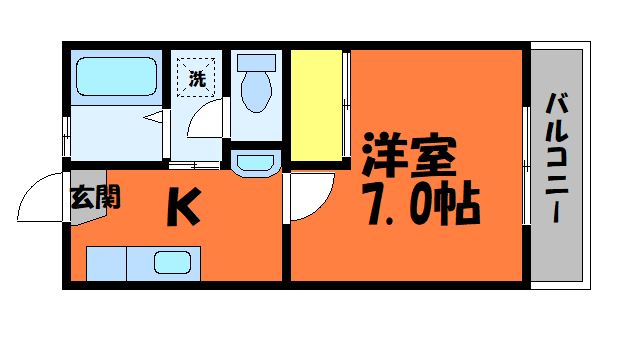 1階の間取り図