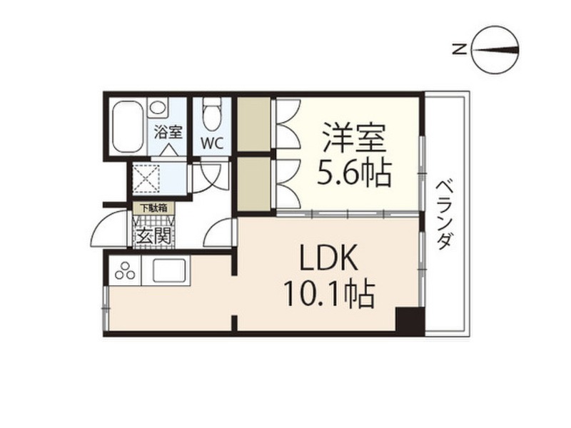 3階の間取り図