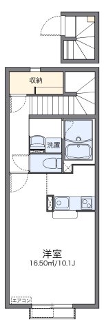 2階の間取り図