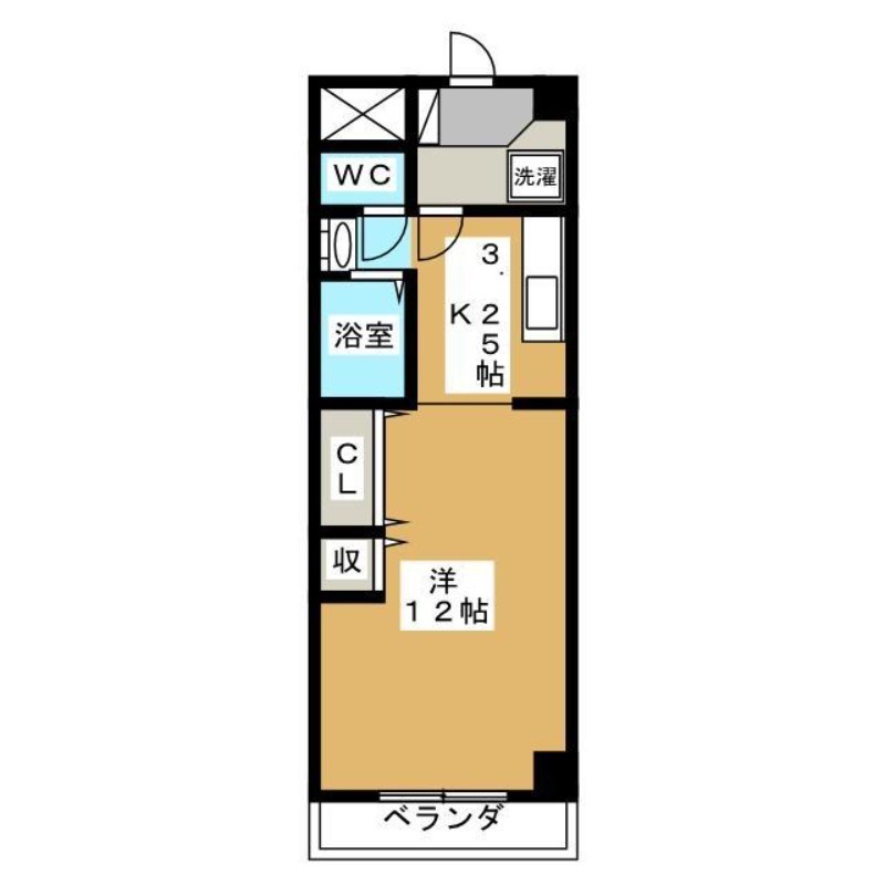 5階の間取り図