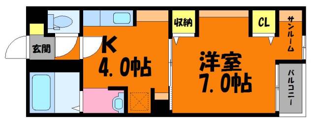 1階の間取り図