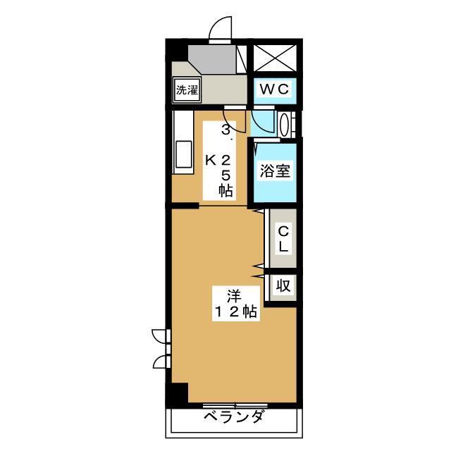3階の間取り図