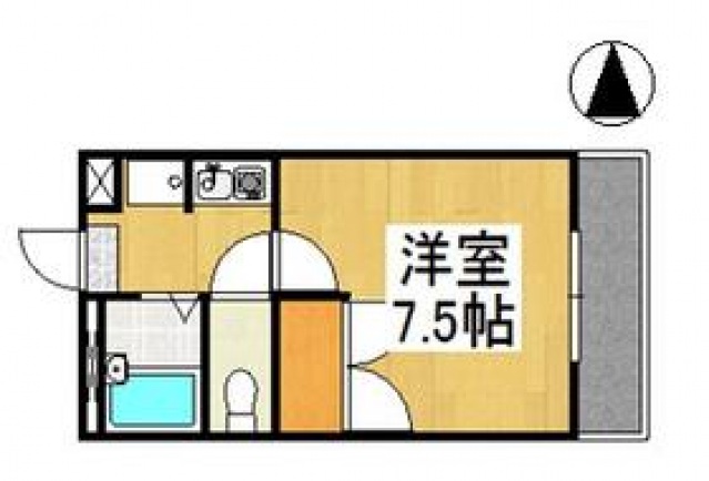 2階の間取り図