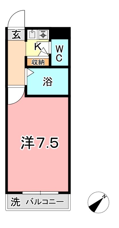 3階の間取り図