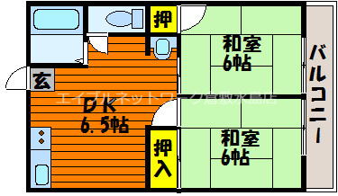 1階の間取り図