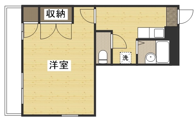 1階の間取り図