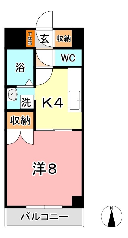 2階の間取り図