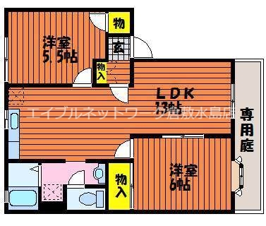 1階の間取り図