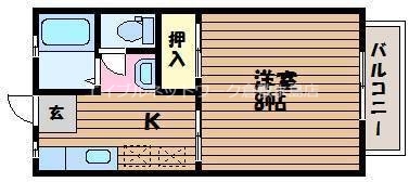 2階の間取り図