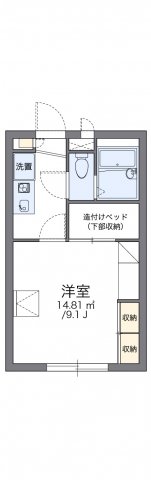 2階の間取り図