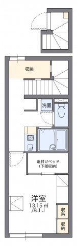 2階の間取り図