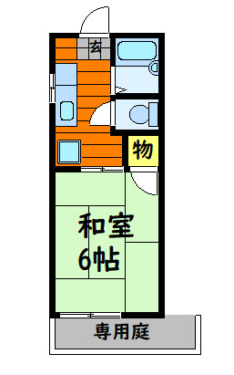 1階の間取り図