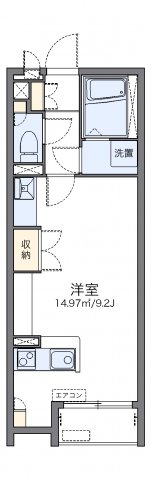 2階の間取り図