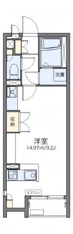 1階の間取り図