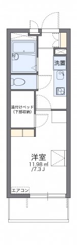 2階の間取り図
