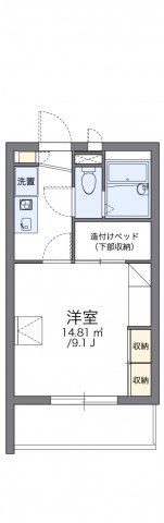 1階の間取り図