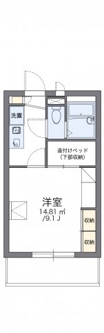 2階の間取り図