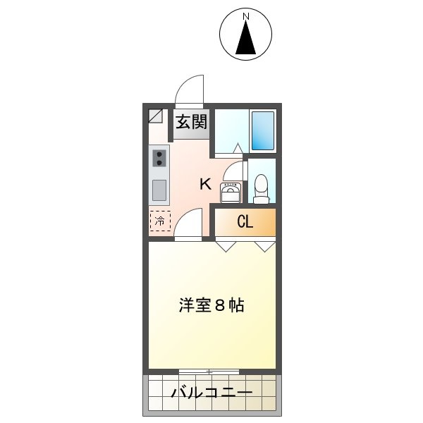 1階の間取り図