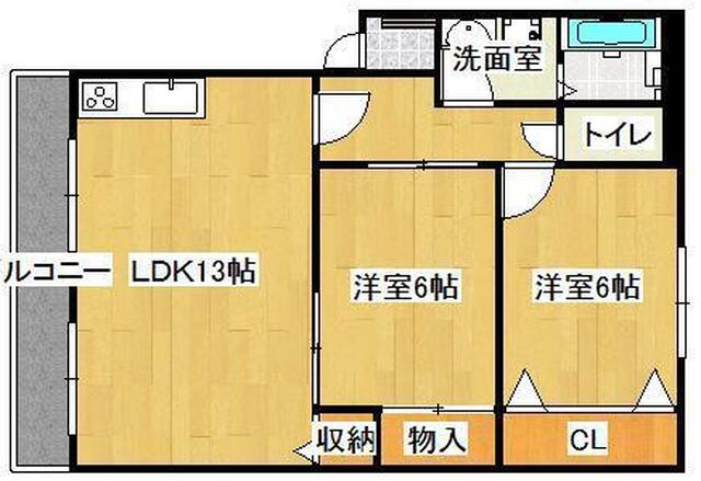 1階の間取り図