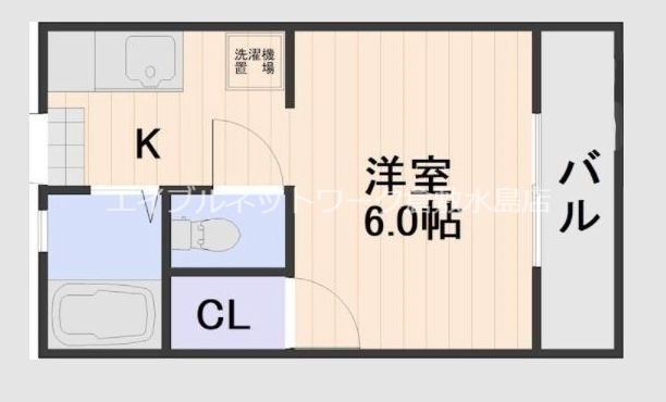 2階の間取り図
