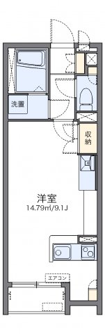 2階の間取り図