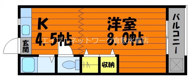1階の間取り図