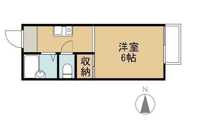 2階の間取り図
