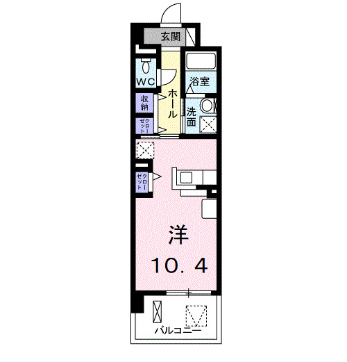 3階の間取り図