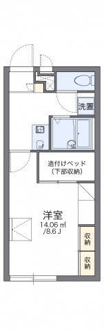 2階の間取り図