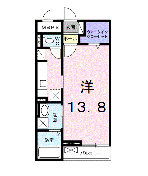 1階の間取り図