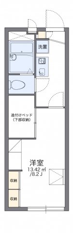 1階の間取り図