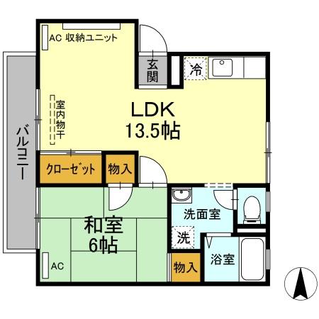 同タイプのお部屋の写真です