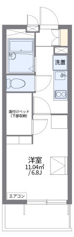 2階の間取り図