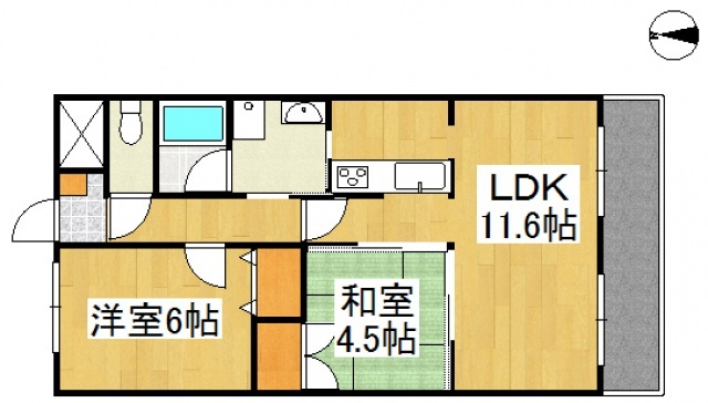 3階の間取り図