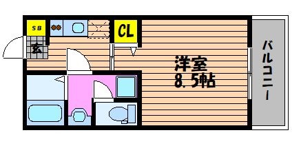1階の間取り図