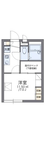 2階の間取り図