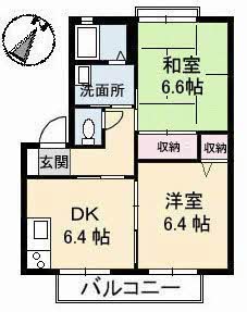 1階の間取り図