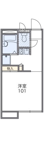 2階の間取り図