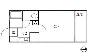 1階の間取り図