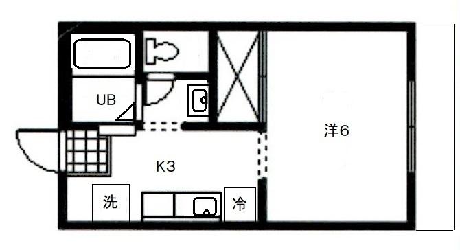 1階の間取り図