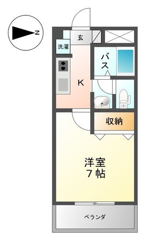 1階の間取り図