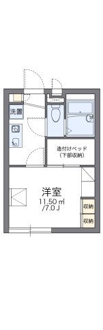 2階の間取り図
