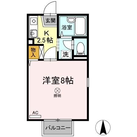 1階の間取り図