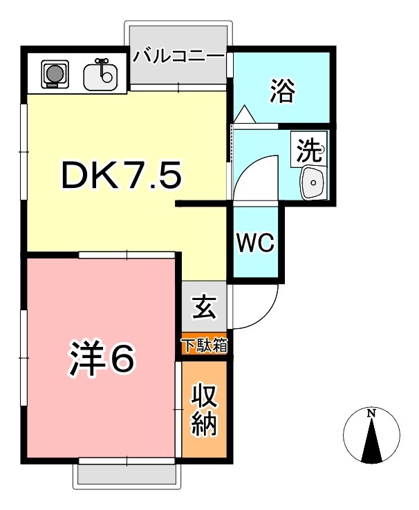3階の間取り図