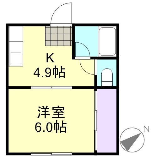 2階の間取り図