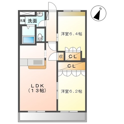 1階の間取り図